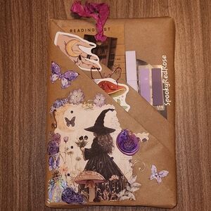Spooky Vampire collage charms blind date with a book - BDWAB